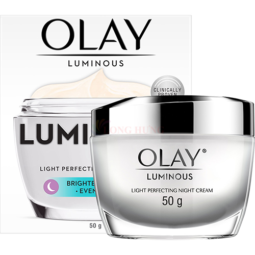 Kem dưỡng trắng da ban đêm Olay Luminous Light Perfecting Night Cream