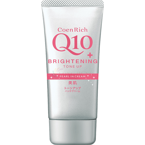 Kem dưỡng trắng nâng tông da tay CoenRich Q10+ Brightening Tone Up Pearl In Cream (80g)