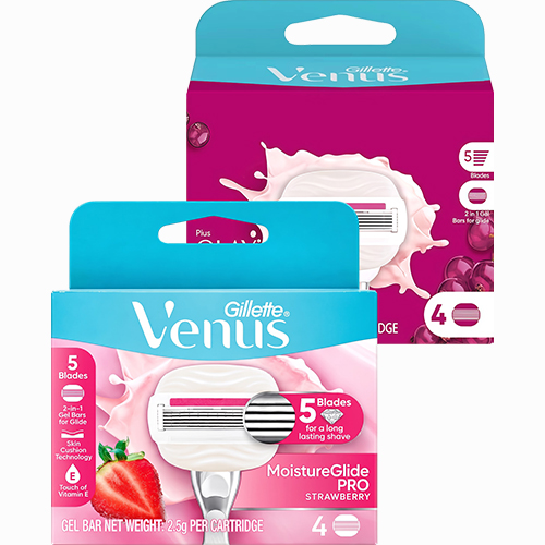 Lưỡi dao thay thế Gillette Venus Comfortglide Olay (Set 4 cái)