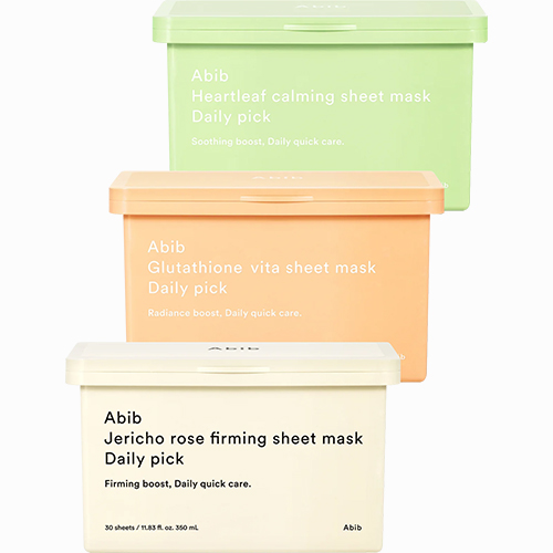 Mặt nạ dưỡng ẩm Abib Sheet Mask Daily Pick (30 miếng)