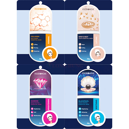 Mặt nạ giấy dưỡng da Foodaholic Essential Mask (01 miếng/10 miếng)