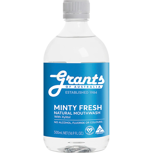 Nước súc miệng thảo dược Grants of Australia (500ml)