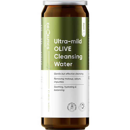 Nước tẩy trang DrCeutics Ultra-Mild Olive Cleansing Water - 480ml
