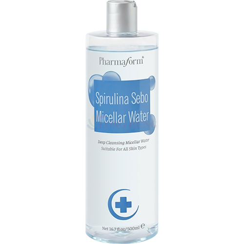Nước tẩy trang Pharmaform Spirulina Sebo Micellar Water (500ml)