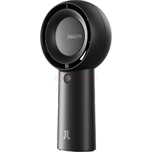 Quạt mini tích điện cầm tay Jisulife Handheld Fan Life5 Plus 6000mAh - Black