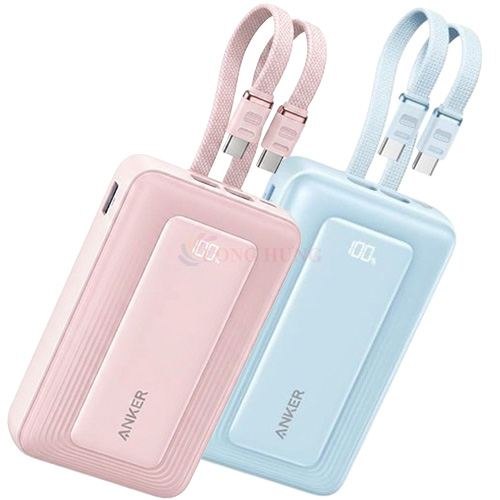 Sạc dự phòng Anker Zolo Power Bank 1USB 1Type-C 35W 10000mAh A110L