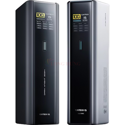 Sạc dự phòng Cuktech Power Bank 15 Ultra 1USB 2Type-C 100W 20000mAh PB200