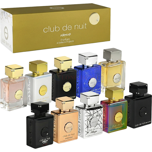 Set nước hoa Armaf Club de Nuit Parfum a collector's Pride (10 x 5ml)