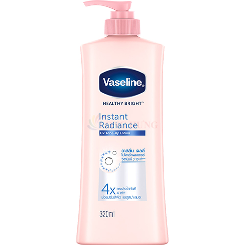 Sữa dưỡng thể dưỡng trắng Vaseline Healthy Bright Instant Radiance (320ml/350ml)