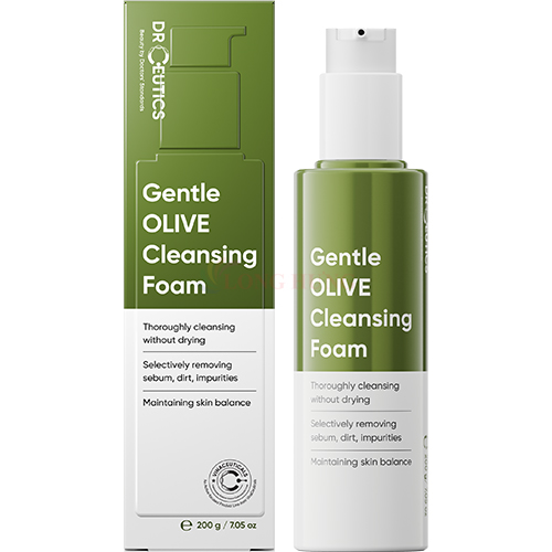 Sữa rửa mặt DrCeutics Gentle Olive Cleansing Foam (200g)