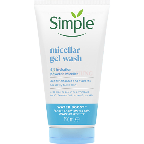 Sữa rửa mặt Simple Micellar Gel Wash