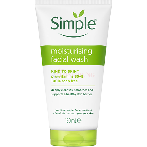 Sữa rửa mặt Simple Moisturising Facial Wash