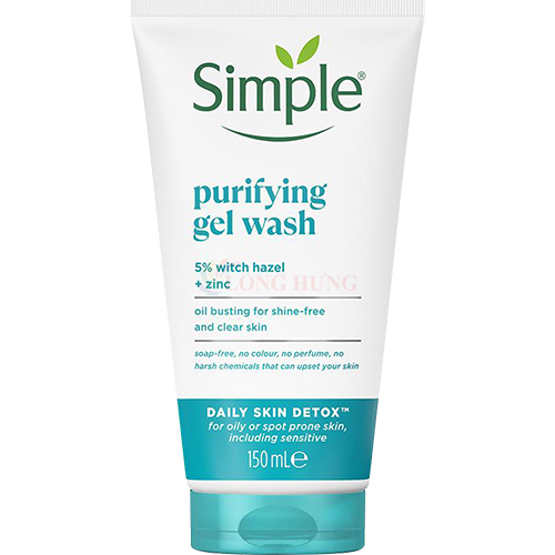 Sữa rửa mặt Simple Purifying Gel Wash