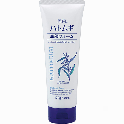 Sữa rửa mặt Ý Dĩ Hatomugi Kumano Reihaku Moisturizing & Facial Washing