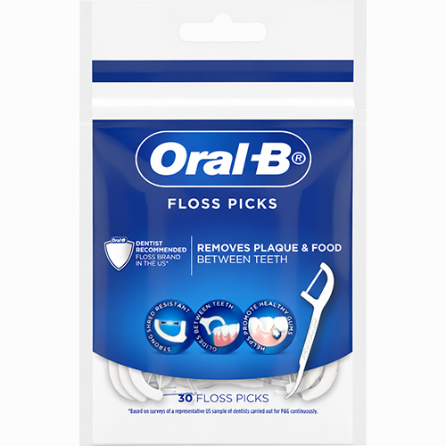 Tăm chỉ nha khoa Oral-B Floss Picks (30 cây)