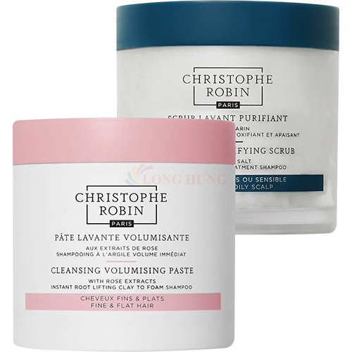 Tẩy tế bào chết da đầu Christophe Robin Cleansing Volumising Paste (250ml)
