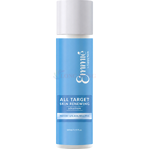 Tẩy tế bào chết hóa học Emmié By Happyskin All Target Skin Renewing Solution Pionin + 12% AHA/BHA/PHA (140ml) - Phiên bản mới