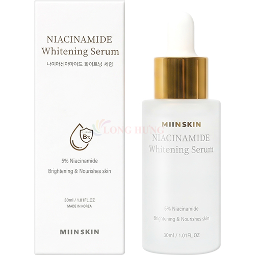 Tinh chất sáng da MIINSKIN 5% Niacinamide Whitening Serum (30ml)