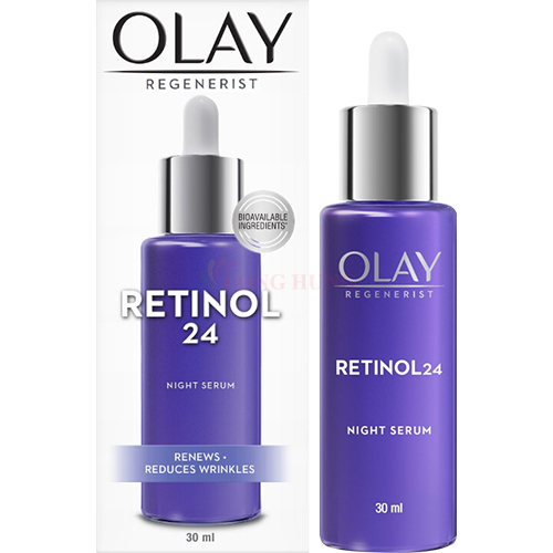 Tinh chất trẻ hóa da ban đêm Olay Regenerist Retinol 24 Night Serum