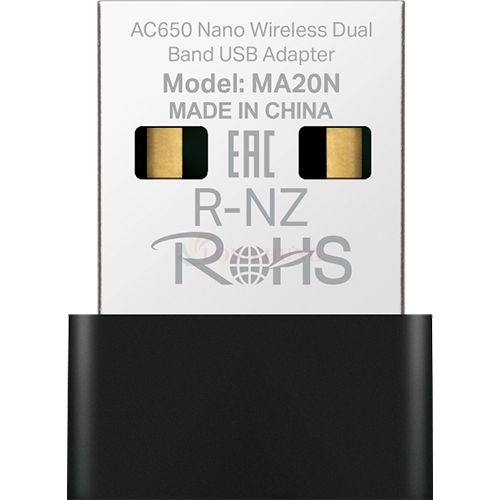 USB Wifi Mercusys AC650 Nano Wireless Dual Band MA20N
