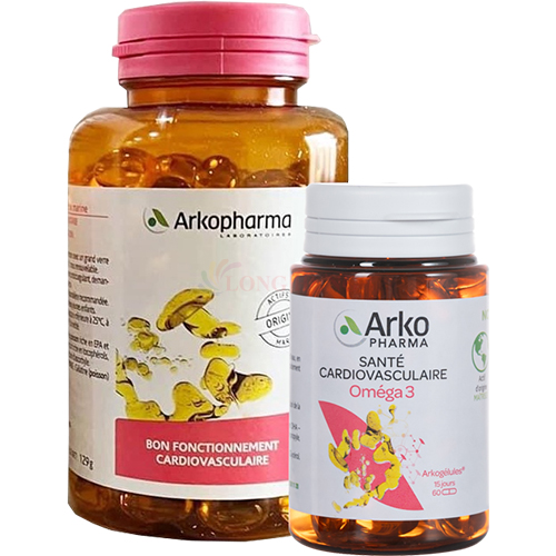 Viên uống Arkopharma Arkogelules Omega 3 (60 viên/180 viên)
