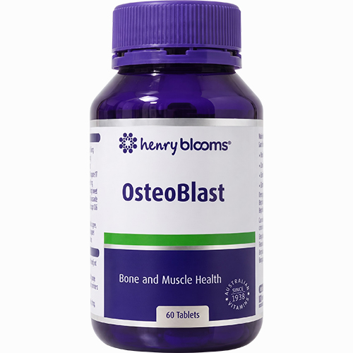 Viên uống Henry Blooms Osteo Blast bổ sung Canxi (60 viên)
