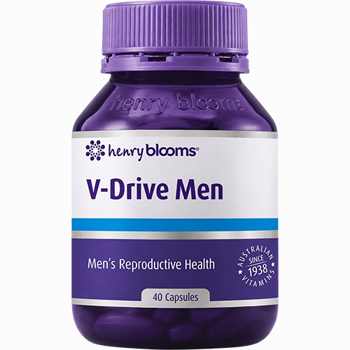 Viên uống Henry Blooms V-Drive Men (40 viên)
