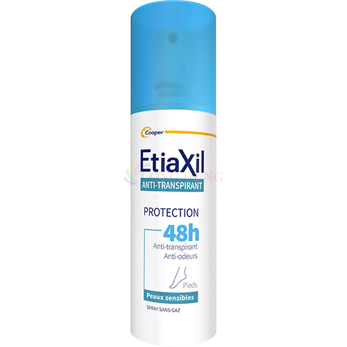 Xịt khử mùi hôi chân EtiaXil Anti Transpirant Protection 48h (100ml)