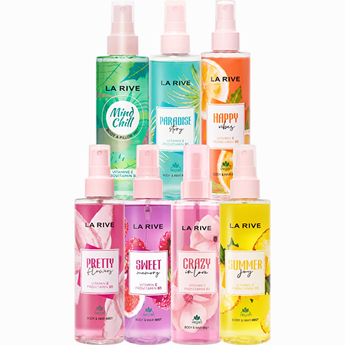 Xịt làm thơm tóc và cơ thể La Rive Body and Hair Mist (200ml)