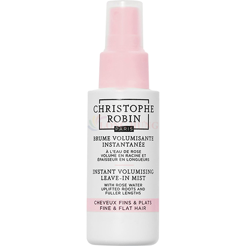 Xịt phồng tóc hoa hồng Christophe Robin Instant Volumising Leave-In Mist (50ml)