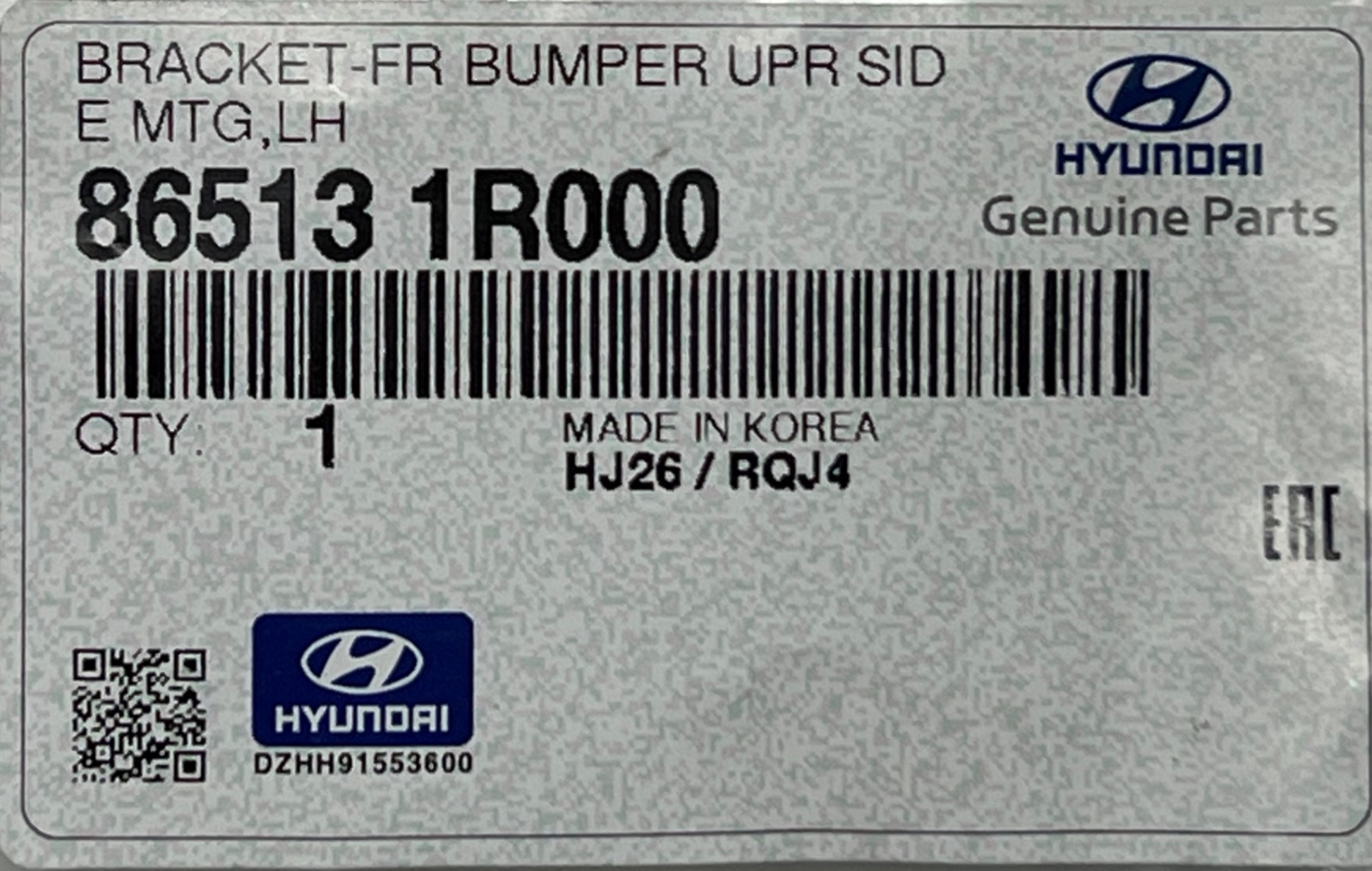 Bát cản trước hãng HYUNDAI LH - 865131R000.png