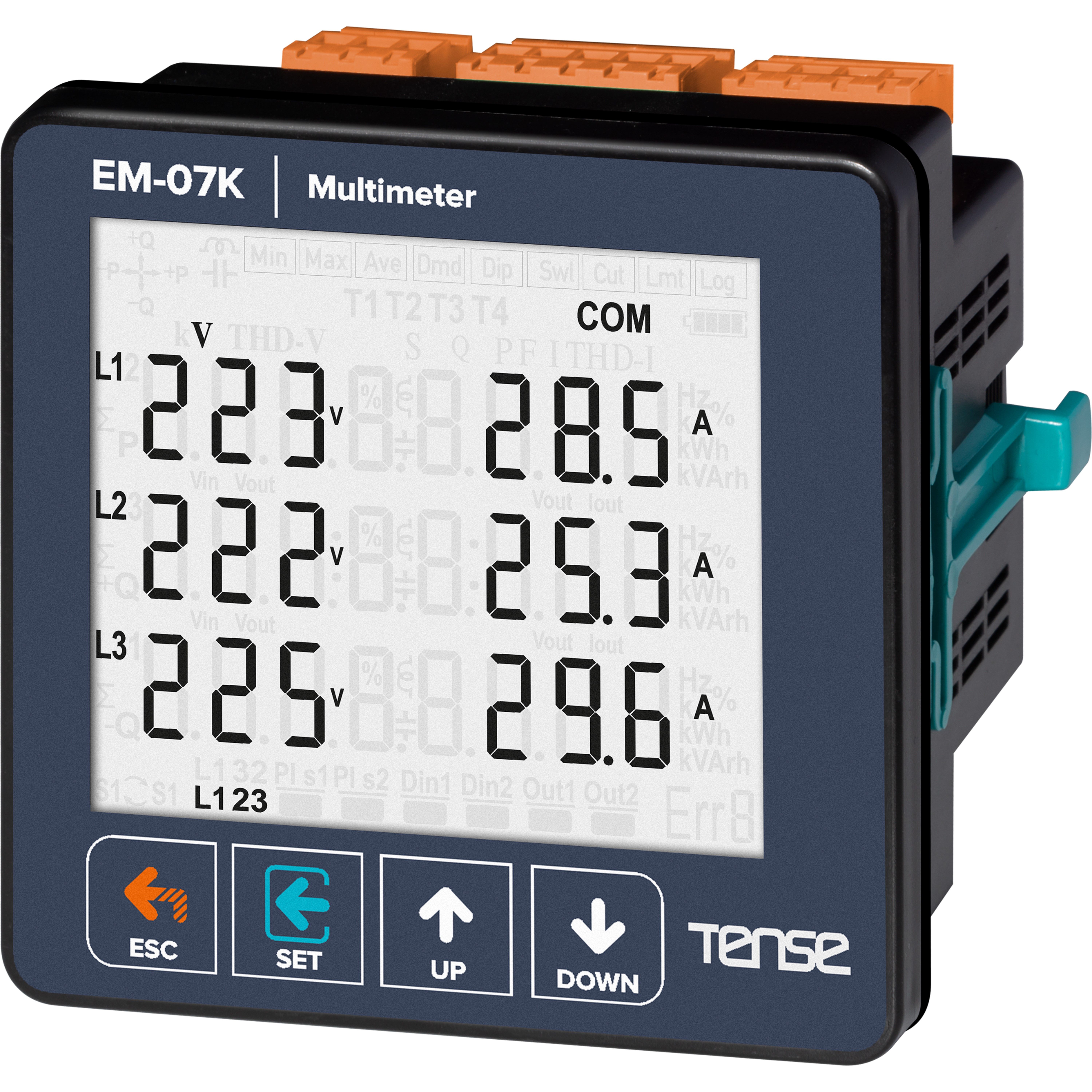 ĐỒNG HỒ ĐA NĂNG EM-07K RTU Modbus Multimeter EM-07K Tense