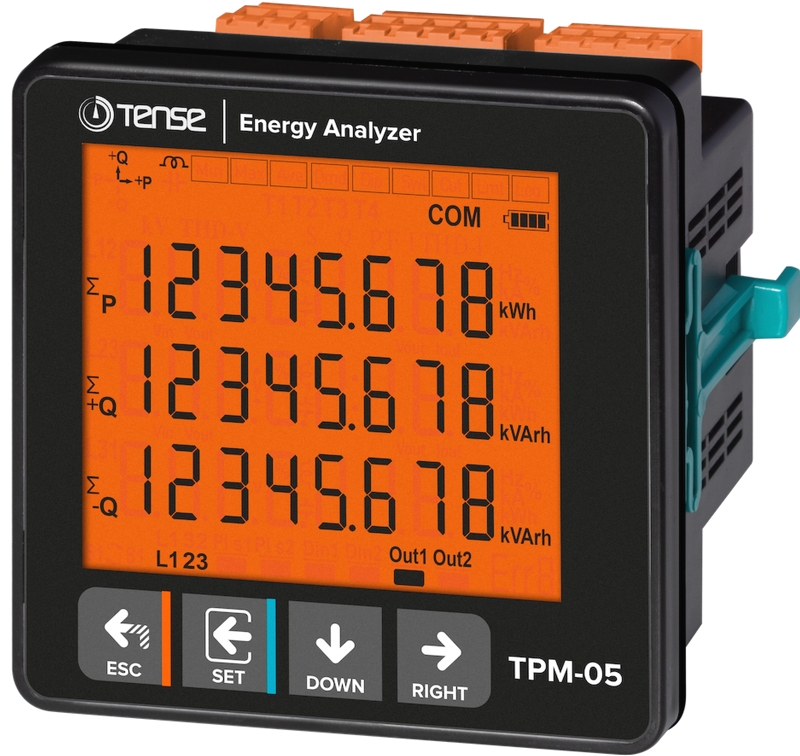 TPM-05 Đồng hồ phân tích năng lượng;  Đồng hồ đa năng Multimeter TPM-05 Tense