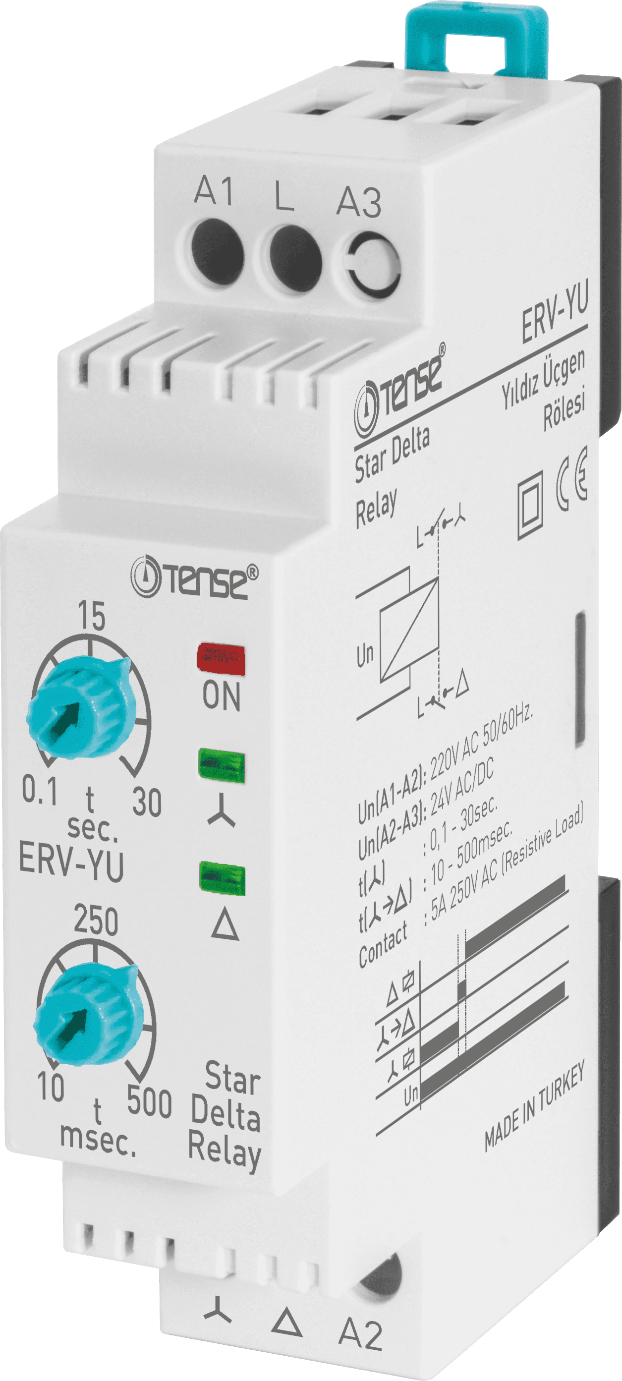 ERV-YU RƠ LE KHỞI ĐỘNG SAO, TAM GIÁC ERV-YU Star Delta Relay Tense