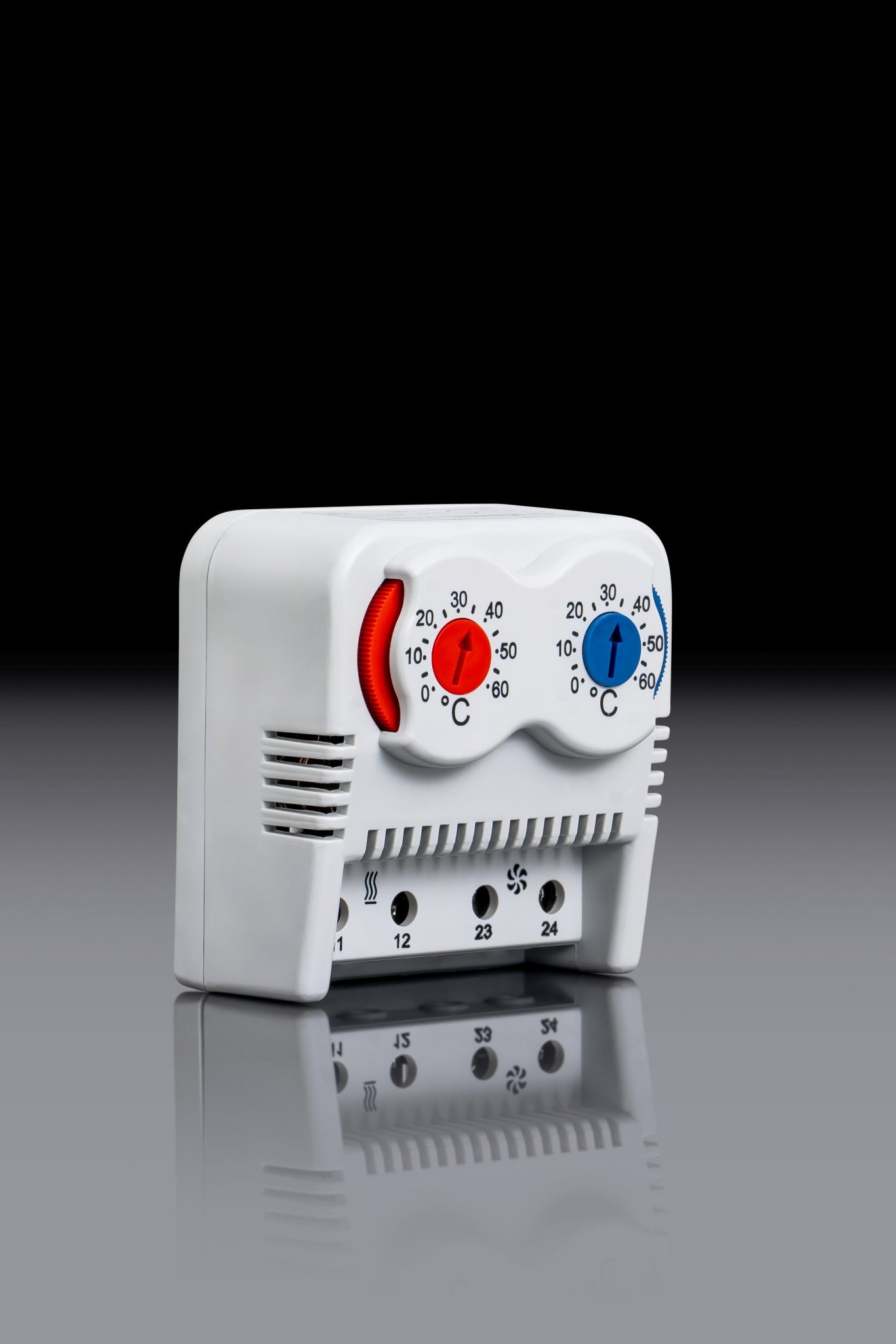 Bộ điều nhiệt kép 0-60°C NC + NO Dual Thermostat 0-60C NC + NO