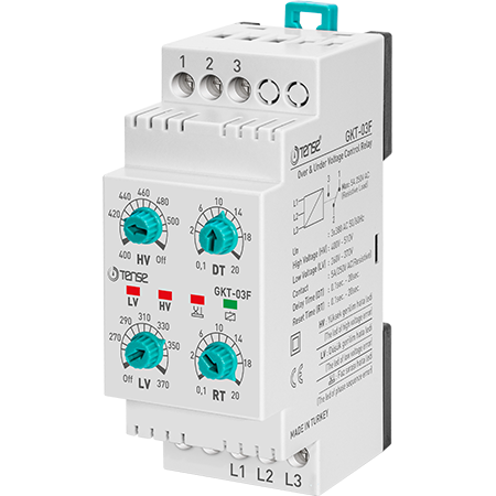 GKT-03F Rơle bảo vệ điện áp, bảo vệ mất pha, ngược pha (3P3W)