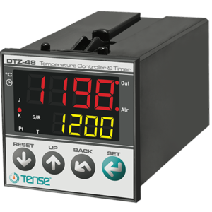 Bộ điều khiển nhiệt độ PID tích hợp timer DTZ-48 TENSE (48*48 mm)