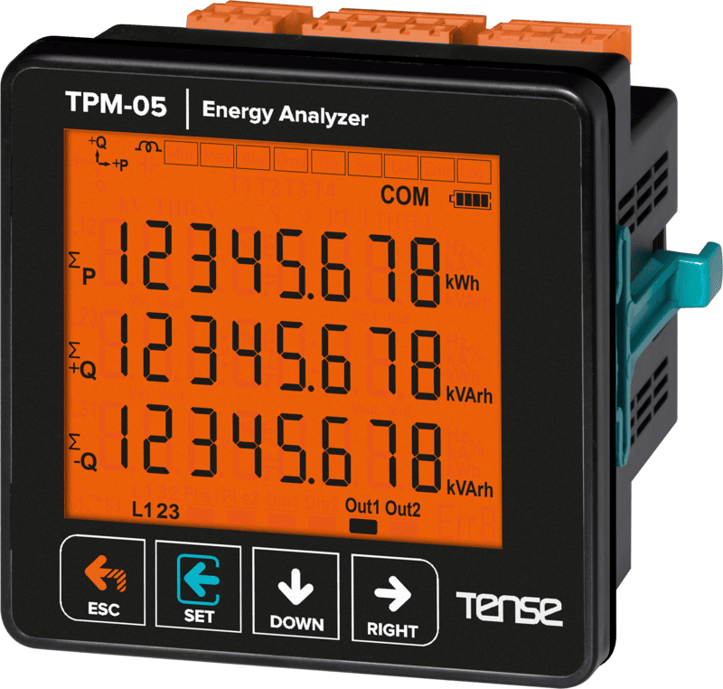 TPM-05 Đồng hồ đa năng phân tích năng lượng có RS485 Modbus