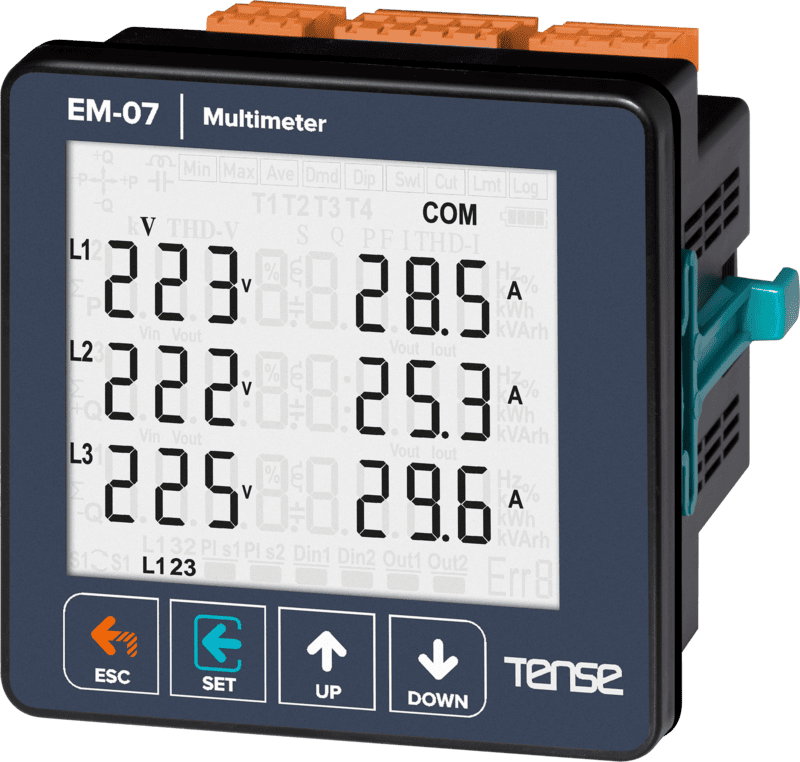 EM-07 Đồng hồ đa năng có RS485 Modbus