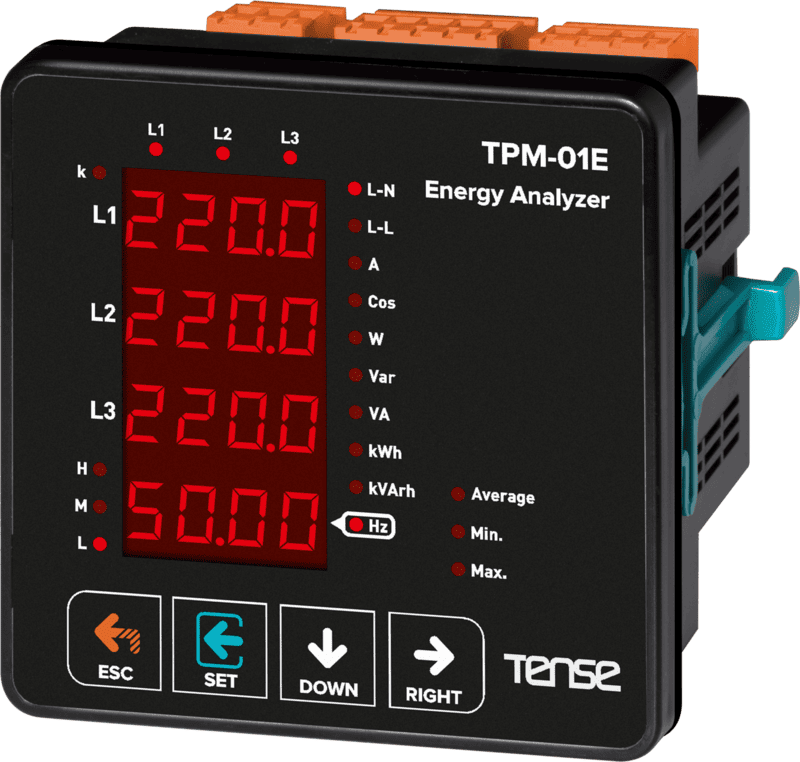 TPM-01E Đồng hồ đa năng phân tích năng lượng