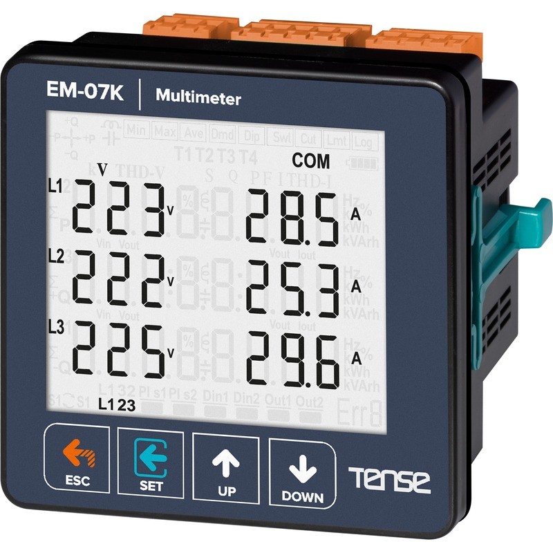EM-07K Đồng hồ đa năng có RS485 Modbus