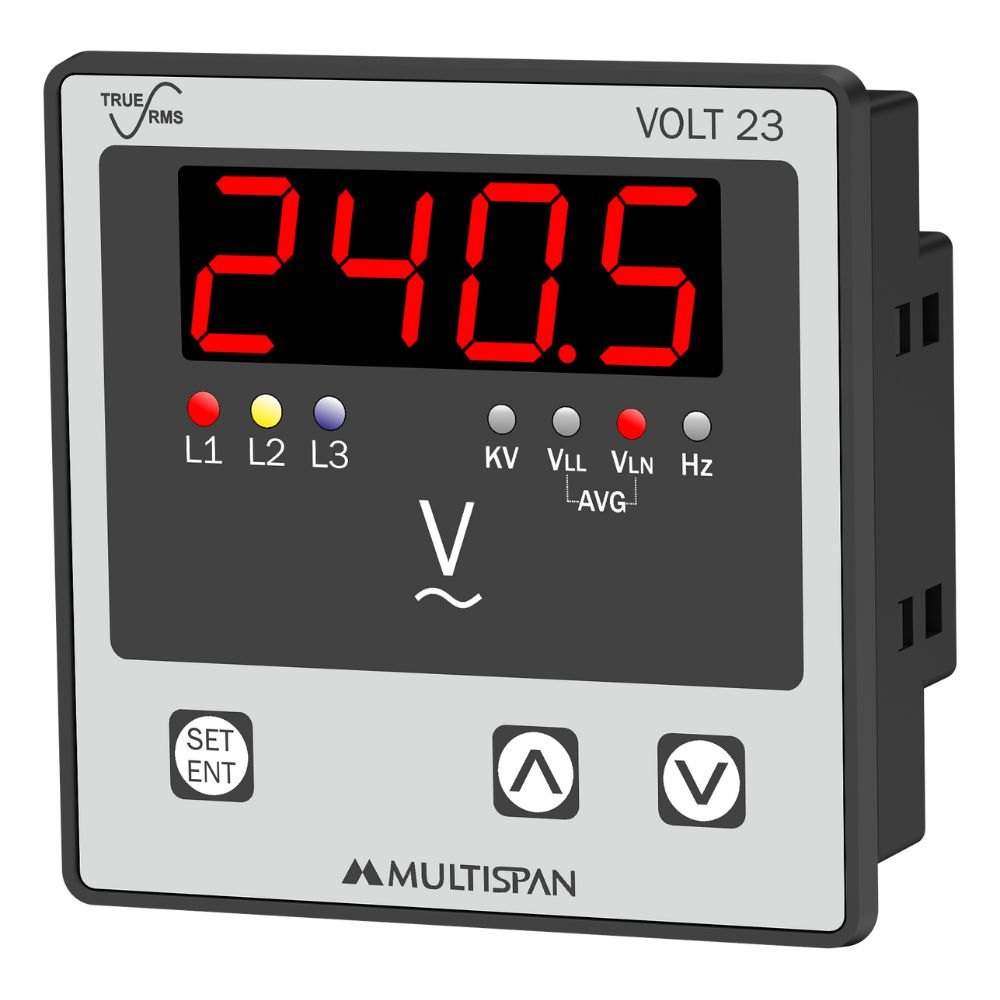 VOLT-23 Đồng hồ đo điện áp 3 pha (72*72 mm)
