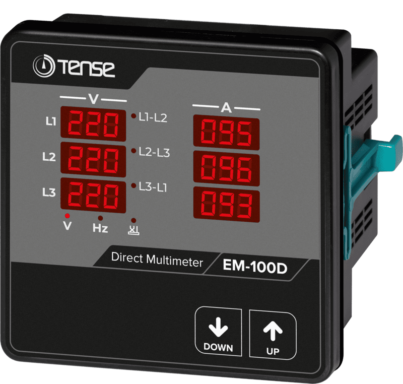 EM-100D Đồng hồ đa năng đo VAF kèm biến dòng