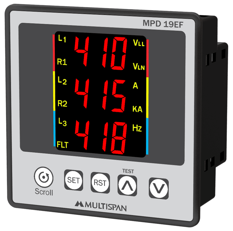 MPD-19EF Rơ le bảo vệ quá dòng & bảo vệ chạm đất