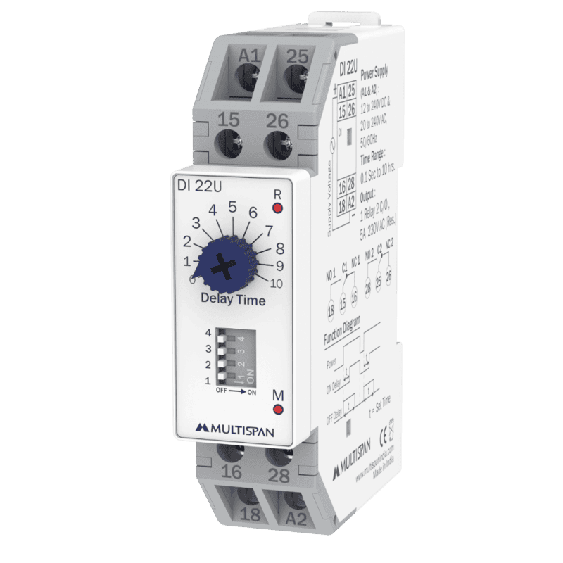 DI-22U Rơ le thời gian On/Off Delay