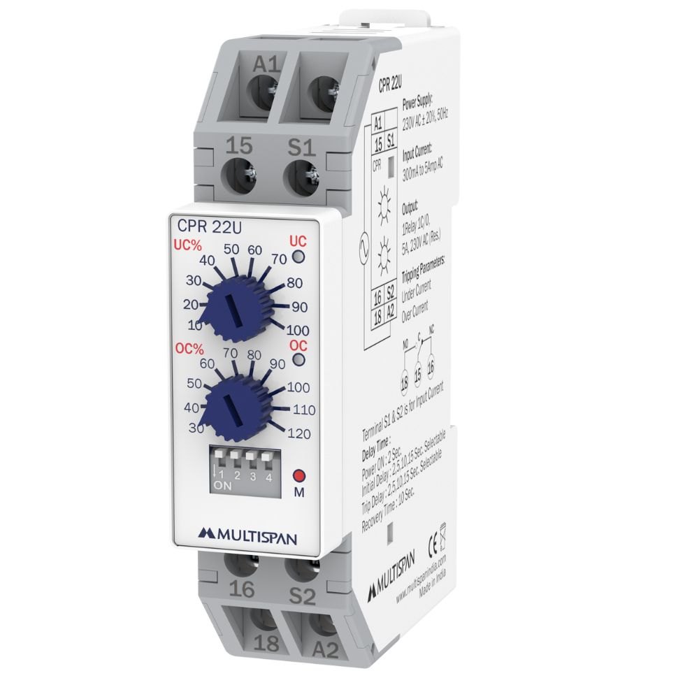 CPR-22 Rơ le bảo vệ dòng điện 1 pha