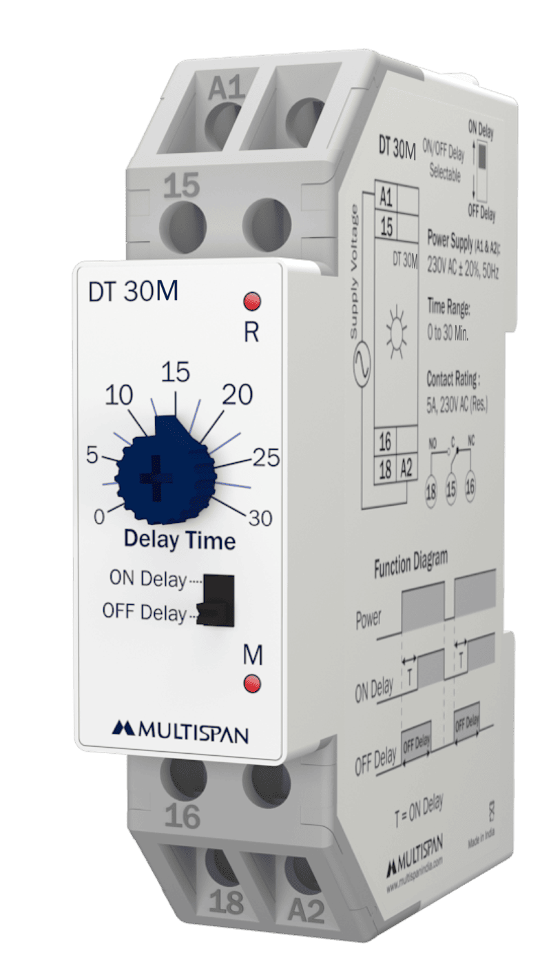 DT-30M Rơ le thời gian On/Off Delay