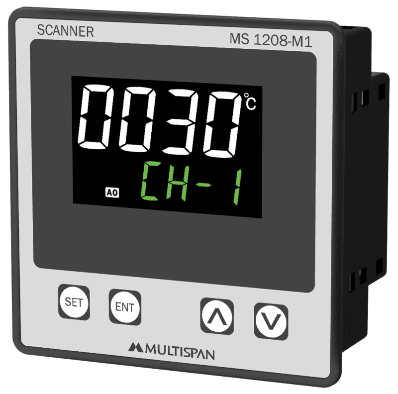 MS-1208-M1 Bộ hiển thị nhiệt độ nhiệt độ 8 kênh (RS485 Modbus)