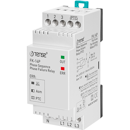 FK-14P RELAY BẢO VỆ MẤT PHA VÀ THỨ TỰ PHA VỚI PTC