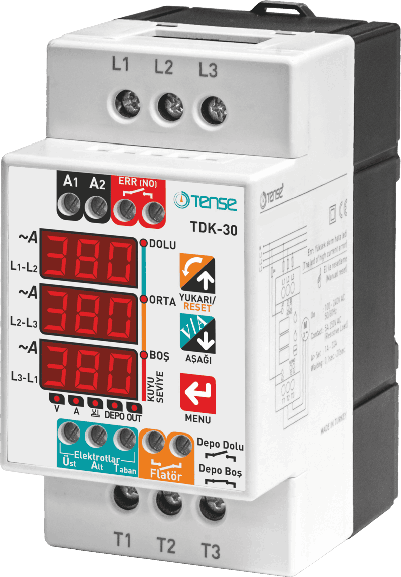 Relay điều khiển bơm 3 pha (tích hợp mạch động lực đến 30A trực tiếp), mã TDK-30